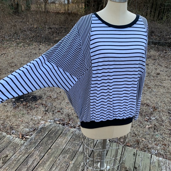 Vintage Panel Stripe Dolman Top - Picture 13 of 16
